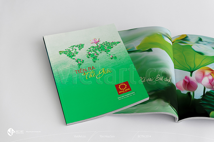 thiết kế báo cáo thường niên