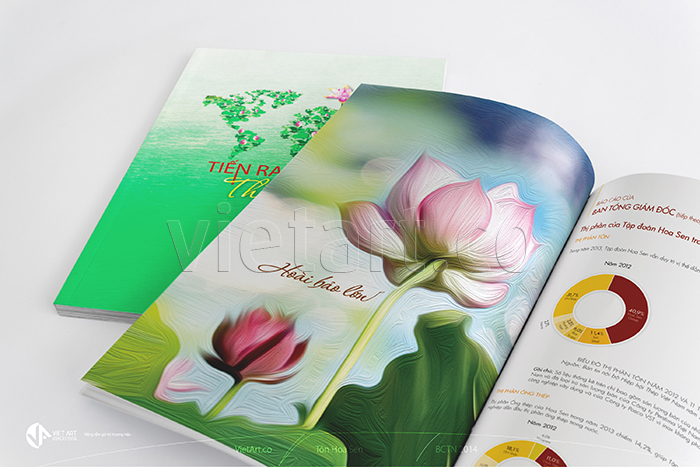 thiết kế báo cáo thường niên