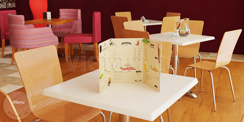 Thiết kế menu cafe Thiết kế menu cafe